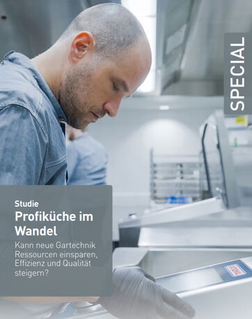 Titelblatt der Studie "Profiküche im Wandel"